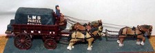 3 horse Railway Delivery lorry