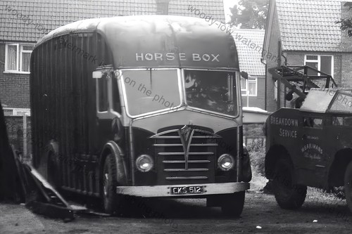 Cv131 foden horse box reg - cv131,